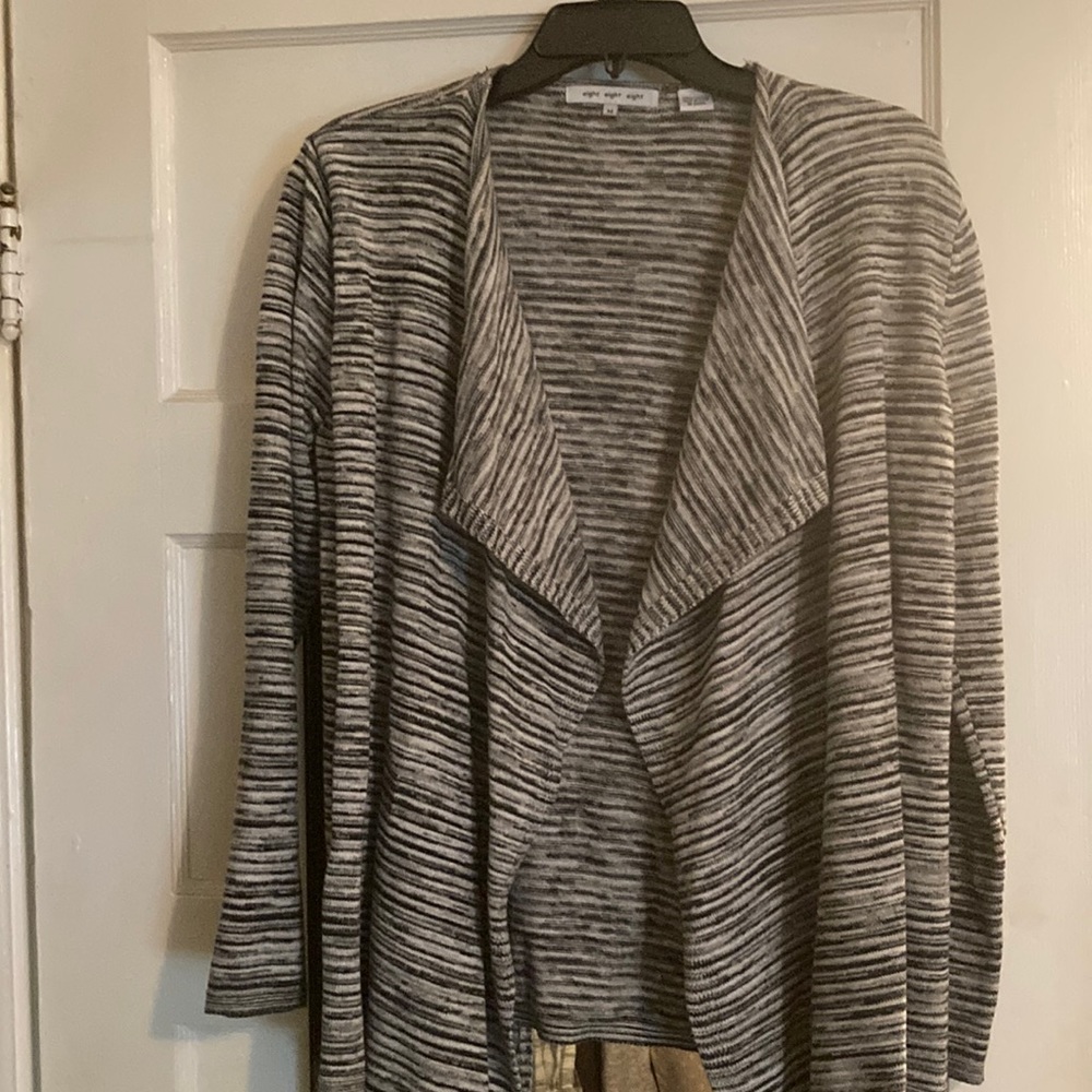 Eight Eight Eight Open Front Sweater